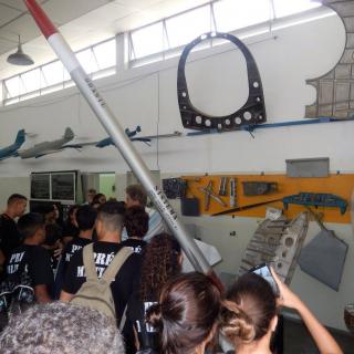 Visita do C.E.P.M ao Instituto Tecnológico da Aeronáutica Concurso Publico ESA Escola Pré Militar Sorocaba Treinamento Militar