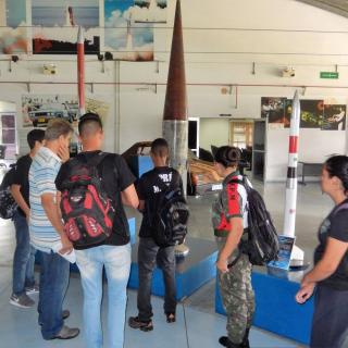 Visita do C.E.P.M ao Instituto Tecnológico da Aeronáutica Academia de Policia Curso de Bombeiro Sorocaba Concurso Publico ITA