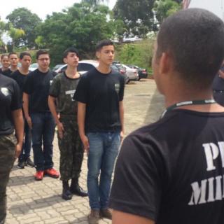 Visita do C.E.P.M ao CPI 2 Academia de Policia Curso de Bombeiro Sorocaba Concurso Publico ITA