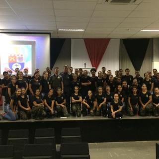 Visita do C.E.P.M ao CPI 2 Concurso Publico ESA Escola Pré Militar Sorocaba Treinamento Militar