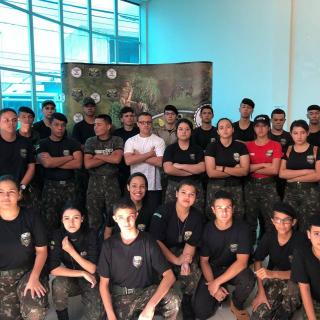 Palestra do Coronel Telhada Concurso Publico ESA Escola Pré Militar Sorocaba Treinamento Militar